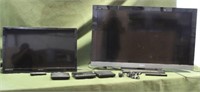 50" Sony Tv Untested, 32" Emerson Tv Untested, (3)