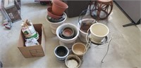Planting Pots- Stand- Basket