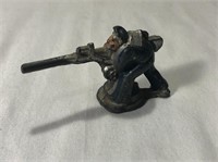 Vintage Lead Solder With Artillery Gun