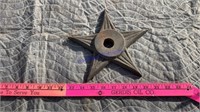 Cast iron star