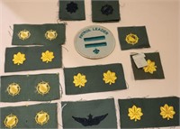 U.S. NAVY & ARMY EMBROIDERED RANK INSIGNIA LOT