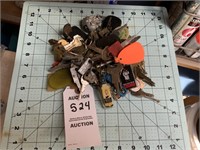 Huge Ring of Assorted Keys and Key Chains