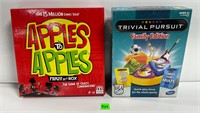 Apples to Apples Trivial Pursuit Games
