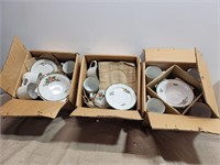 (3) Boxes of 16 Dinner Sets