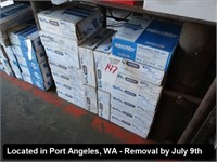 LOT, MISC BOXES OF WELDING WIRE IN THIS SECTION