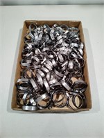 Assorted Size Hose Clamps (Stainless Mostly)