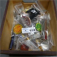 Various Pins, Trinket Boxes, Etc