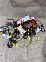 Approx. 10 Bungee  Cord & (2) Packs  C Batteries