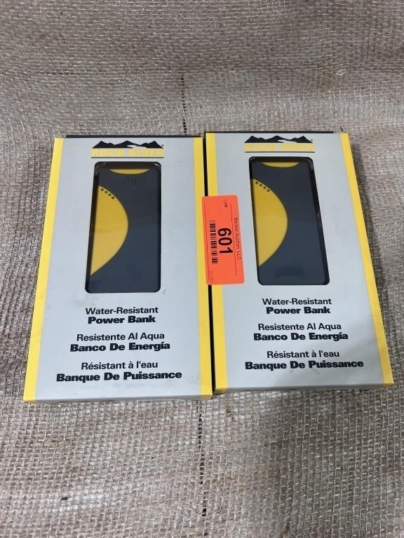 (2) Rock River Cell Phone Power Banks