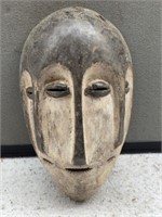 African Wood Carved Tribal Mask