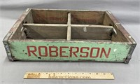 Robertson Wood  Advertising Crate
