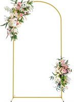 Gold 7.2 FT Wedding Arch Backdrop Stand