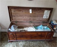 Cedar Chest w/Contents.