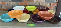 Fiesta Ware bowls - 13