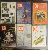 1960’s CQ Amateur Radio Magazines (slight musty