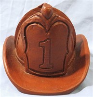NUMBER 1 FIREMAN FIREFIGHTER HAT-RED MILL '96