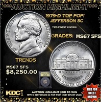 ***Auction Highlight*** 1979-d Jefferson Nickel TO