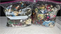 2 Bags of Misc. Costume Jewelry