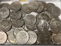 (47) Post-1964 Kennedy Half Dollars