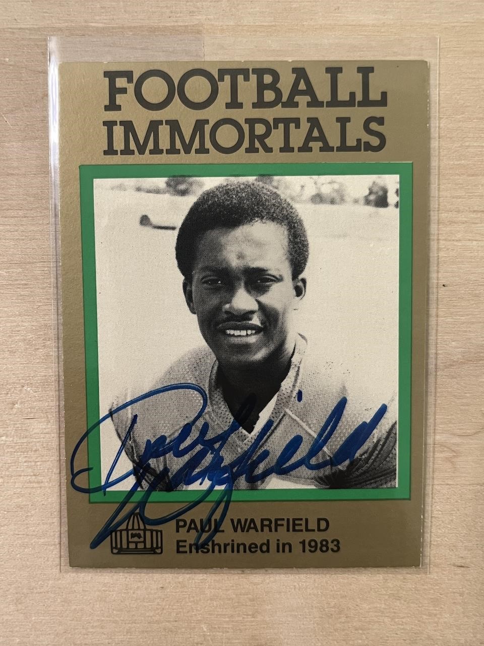 Autographed Sports Card Auction