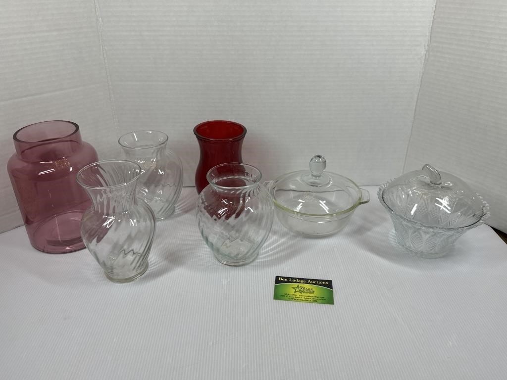 Vases & More Glassware