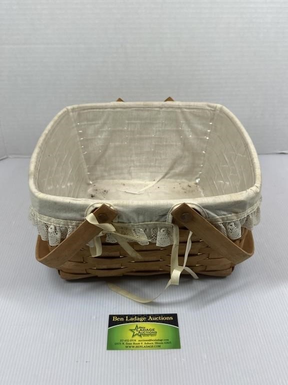 Longaberger Two Handle Basket