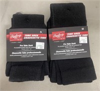 2 Pairs of Rawlings Baseball Pro Tube Socks