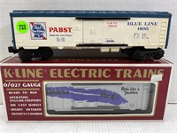 LIONEL 6-9859 PABST BLUE RIBBON BEER REEFER CAR &