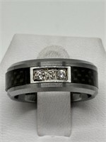 RARE Triton Tungsten TC-850 Men's Diamond Ring