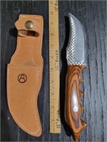 ANZA USA 84 HANDMADE KNIFE W/ SHEATH