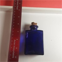 Cobalt blue antique bottle