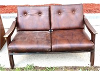 MCM brown couch, see photos