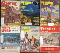 Six Vintage Frontier Times And True West Magazines