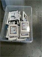 Tub of picture frames