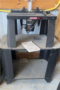 Craftsman router with stand and table