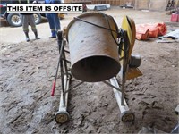 ELECTRIC CEMENT MIXER  (OFFSITE)