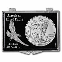 2024 1 Oz Silver Eagle Embossed Eagle Design