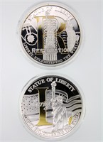 Medal Set Statue of Liberty Restoration