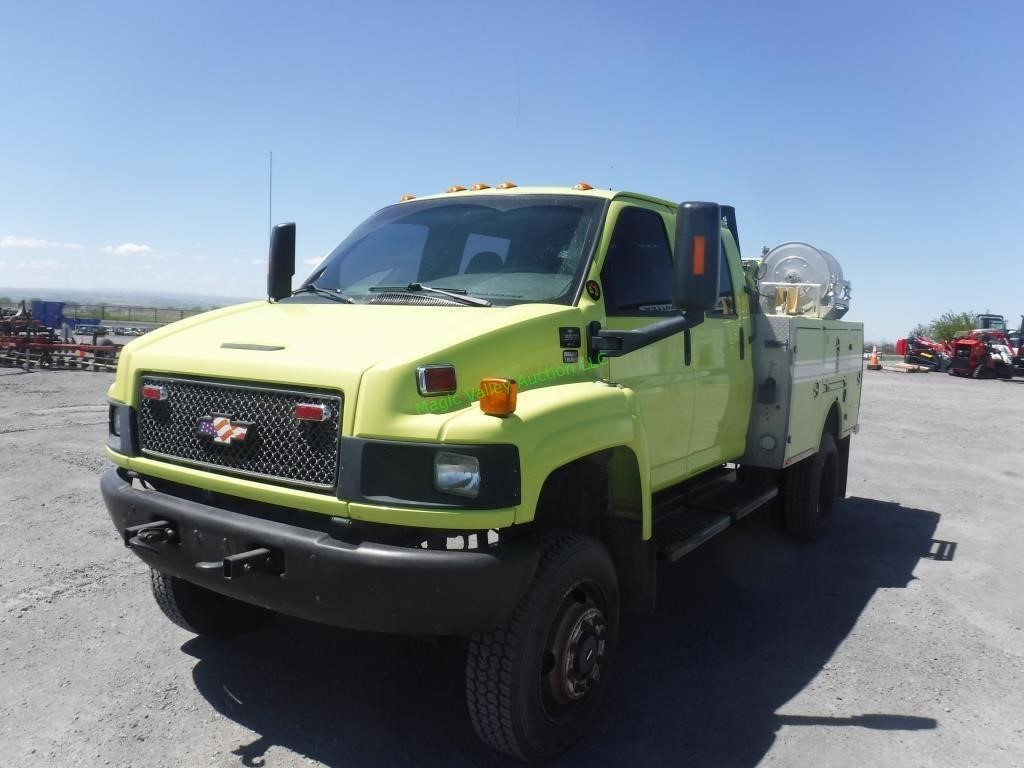 2008 Chevy C5500 4WD Brush Fire Truck