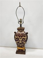 Oriental Urn Style Table Lamp