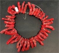 15" Strand of coral beads