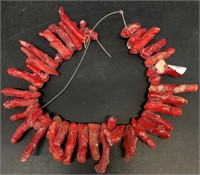 18" Strand of coral beads