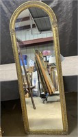 DOME TOP WALL MIRROR - 22 X 64