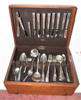 56pc set of Reed and Barton “Classic Rose”