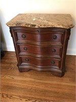 Granite Topped Side Chest by Hooker