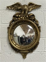 Vintage Federal Style Porthole Mirror
