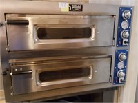 Nella Forni elect. double deck oven on stand,*see