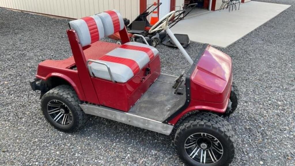 Golf cart with engine upgrade, lots of power
