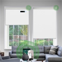 Motorized Roller Blinds  Blackout Automatic Shades