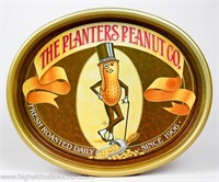 Vintage Planters Peanut Co. Metal Advertising Tray